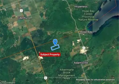 LT 3 CONCESSION 5, South Bruce Peninsula, ON, N0H 2T0