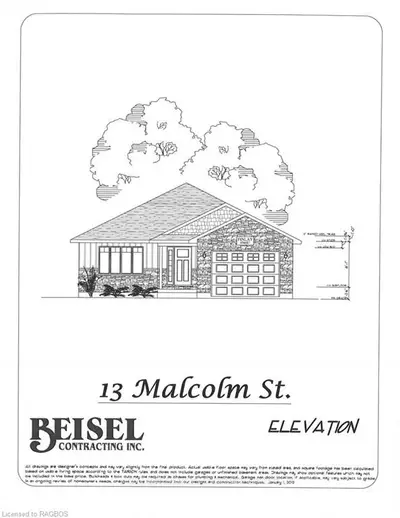 13 MALCOLM Street, Huron-Kinloss, ON N0G 2R0