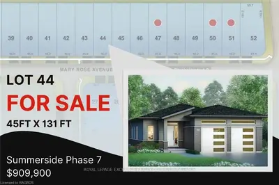 LOT 44 MARY ROSE Avenue, Saugeen Shores, ON N2H 2C0