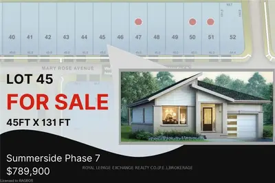 LOT 45 MARY ROSE Avenue, Saugeen Shores, ON N2H 2C0