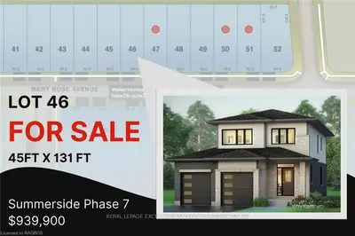 LOT 46 MARY ROSE Avenue, Saugeen Shores, ON N2H 2C0