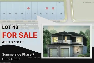 LOT 48 MARY ROSE Avenue, Saugeen Shores, ON N2H 2C0