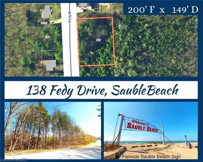 138 FEDY Drive, South Bruce Peninsula, ON N0H 2G0