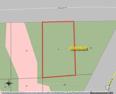 Lot 6 Walnut Street, Saugeen Shores, On N0h 2l0