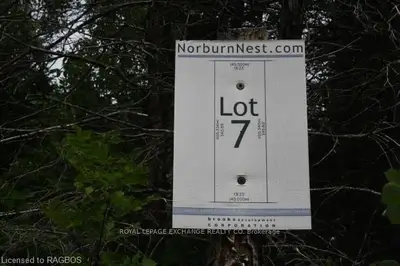 Lot 7 Norburn Road, Northern Bruce Peninsula, On N0h 1w0