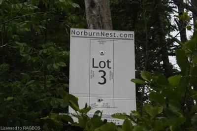 Lot 3 Norburn Road, Northern Bruce Peninsula, On N0h 1w0