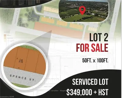 LOT 2 SPENCE Street, Saugeen Shores, ON N0H 2L0