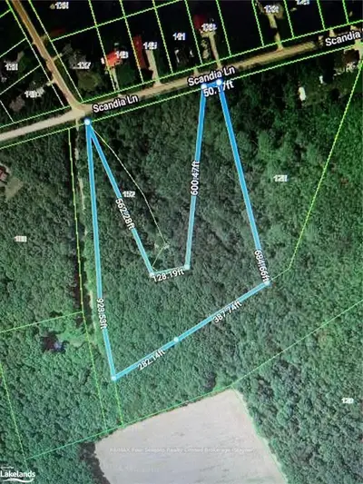 LT 17-18 SCANDIA Lane, Blue Mountains, ON N1A 2W1