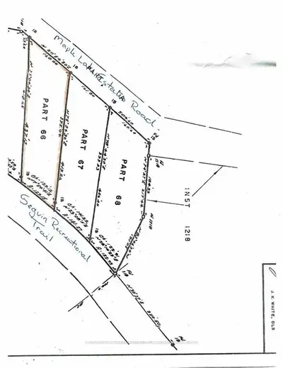 MAPLE LAKE ESTATES ROAD Road, Seguin, ON P2A 0B2