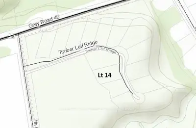 Lt 14 Timber Leif Ridge, Blue Mountains, On N0h 1j0