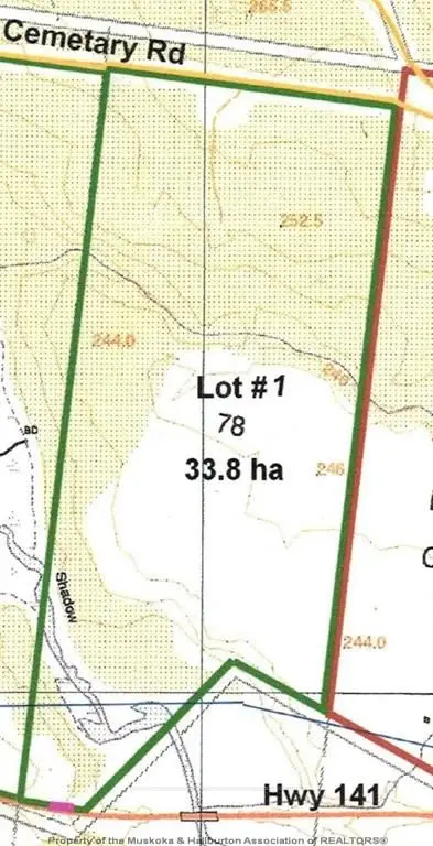 Highway 141/cemetary Road, Seguin, On P0c 1j0