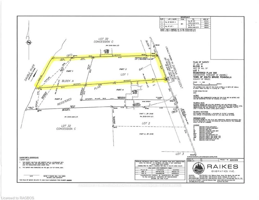 PART LOT 1 DORENA Crescent, South Bruce Peninsula, ON N0H 2G0
