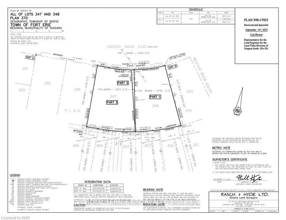 Lot 347 LINCOLN Road S, Fort Erie, ON L0S 1B0
