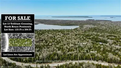 Lot 13 Trillium Crossing, Northern Bruce Peninsula, On, N0h 1w0