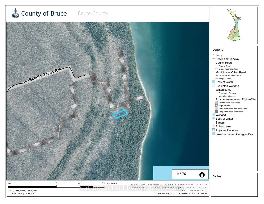 PT LT 9 CON 14 EBR PT 12 Concession, Northern Bruce Peninsula, ON N0H 1W0