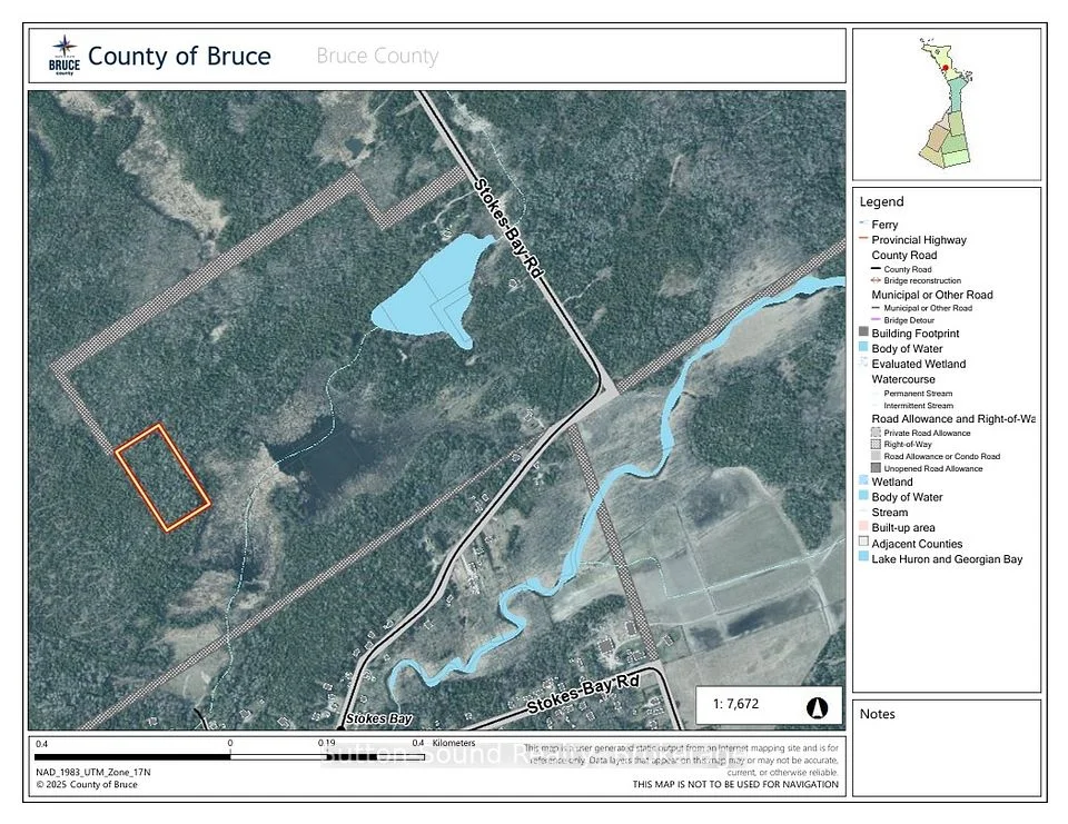 PT LT 1 CON 3 WBR (FIFTHLY) Concession, Northern Bruce Peninsula, ON N0H 1W0