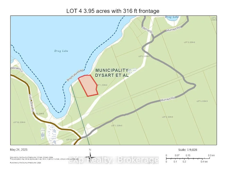 Lot # 4 Gonnsen Trail, Dysart et al, ON K0M 1S0