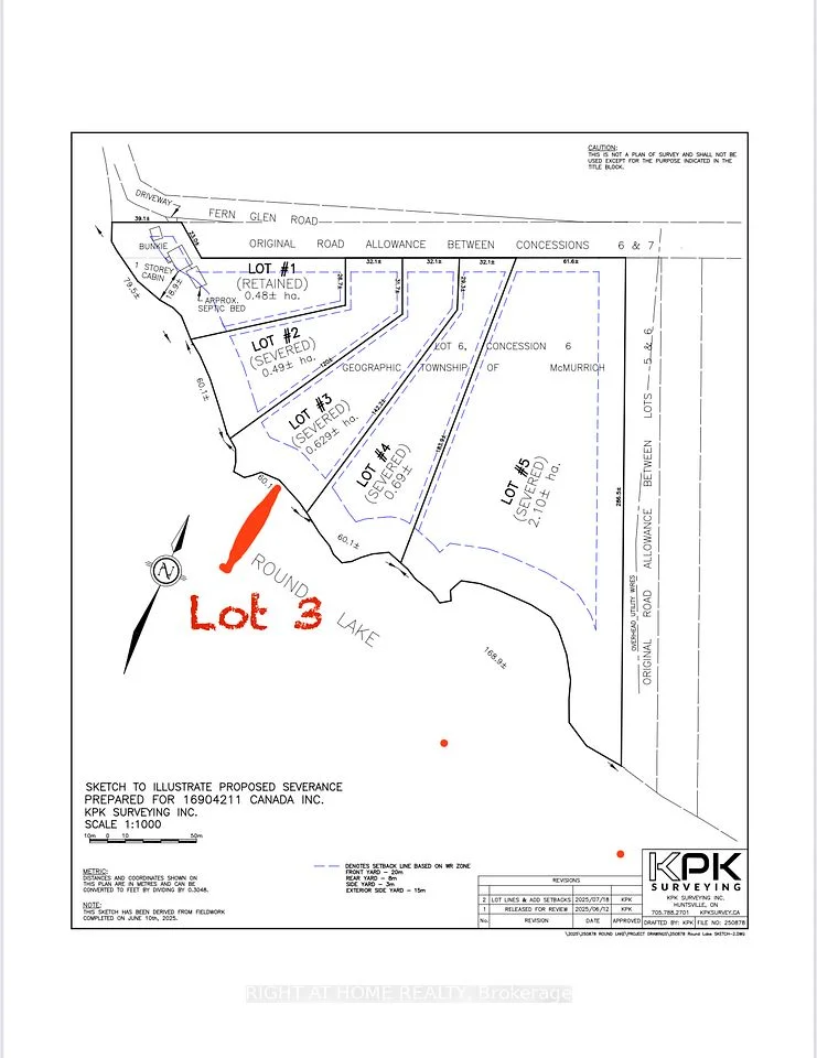 Lot #3 2193 Fern Glen Road, McMurrich/Monteith, ON P0A 1Y0