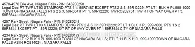 4570-4576 Erie Ave And 4257 & 4234 Park Street, Niagara Falls, On L2e 2r5