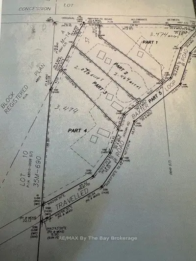 Part 2 Lot 37 Con 10 Baxter Loop Rd Road E, Georgian Bay, On P0e 1e0