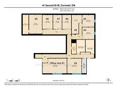 41 Second Street W Office Unit 3, Cornwall, On K6j 1g3