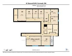 41 Second Street W Office Unit 4, Cornwall, On K6j 1g3