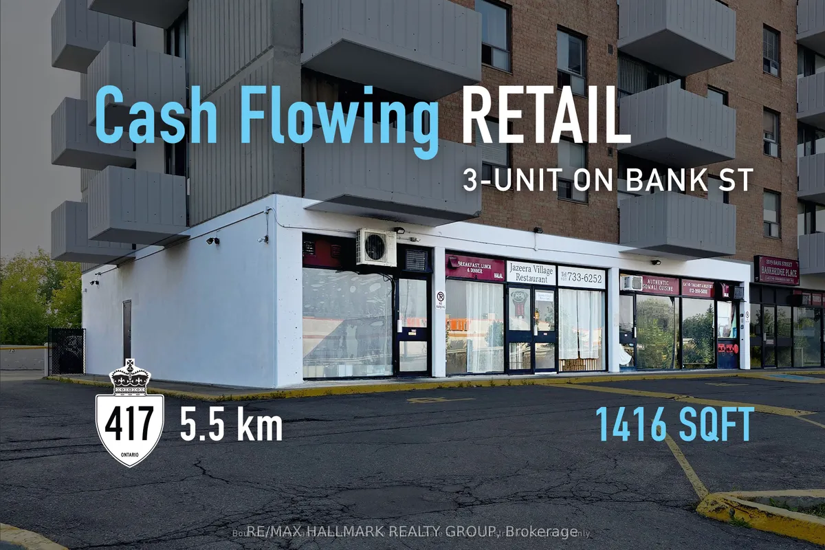 2019 Bank Street 101-103, Hunt Club - South Keys And Area, On K1v 0n1