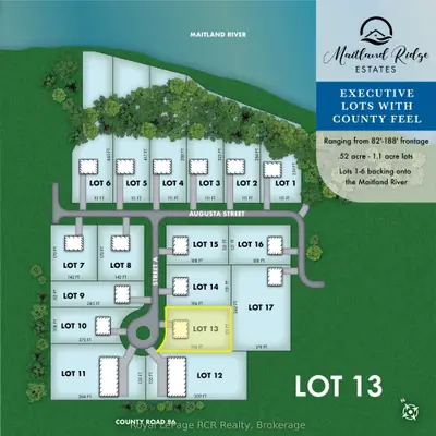 Lot 13 Augusta Street, North Huron, ON N0G 2W0