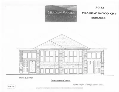 30 Meadow Wood Court, North Bay, On P1a 4l5