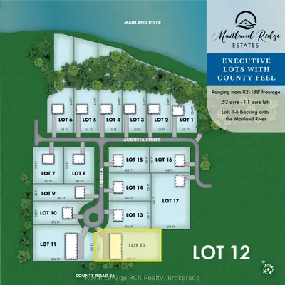 Lot 12 Augusta Street, North Huron, ON N0G 2W0