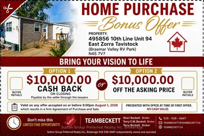 495856 10th Line 94, East Zorra-tavistock, On N4s 7v7