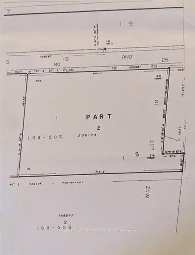 Pt Lt 18 Con 11 Hwy 26, Meaford, On, N4l 1w5