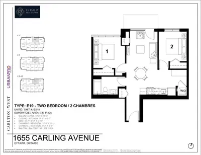 1655 Carling Avenue B1610, Carlingwood - Westboro And Area, On K2a 4h9