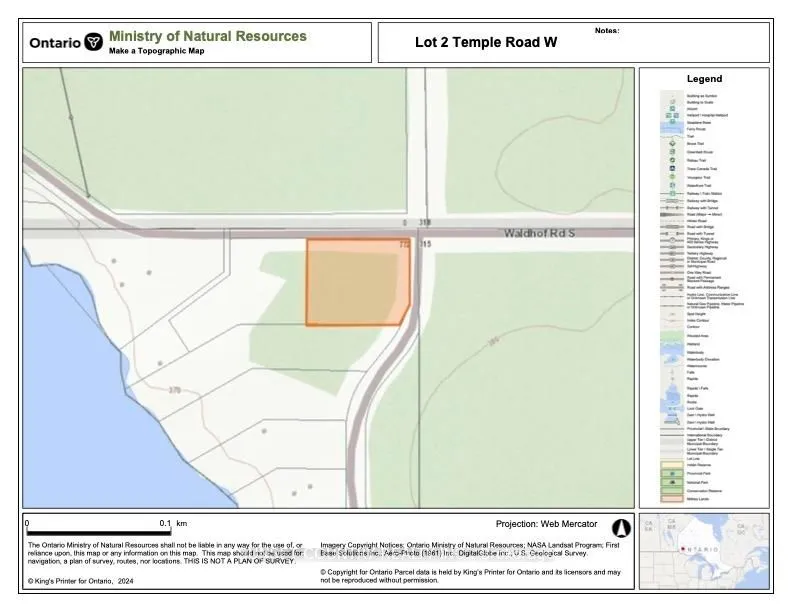 Vacant Land in Kenora Remote Area