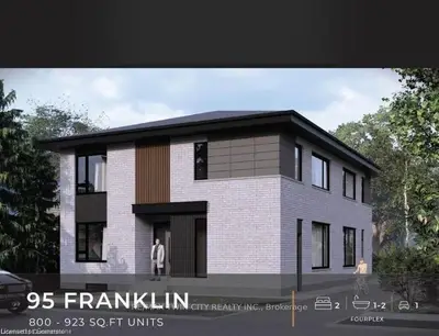 Fourplex in Kitchener