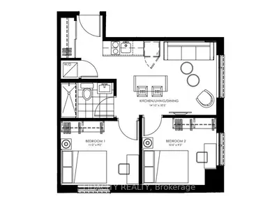 105 Champagne Avenue S 719, Dows Lake - Civic Hospital And Area, On K1s 5e5