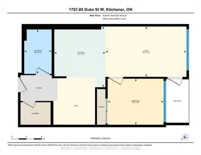 85 Duke Street W 1707, Kitchener, On N2h 0b7