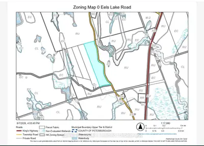 0 Eels Lake Road, North Kawartha, On K0l 1a0