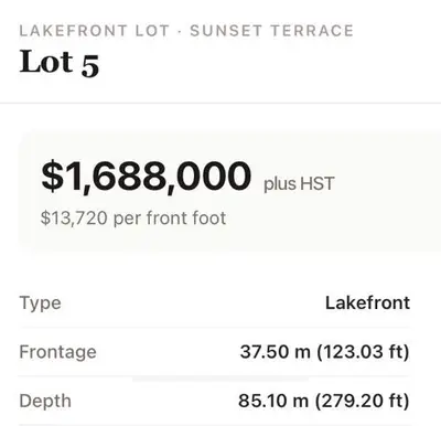 24071 Hendrick Road 5, Bluewater, On N0m 1n0