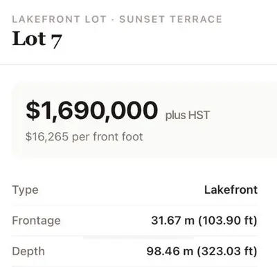 24071 Hendrick Road 7, Bluewater, On N0m 1n0