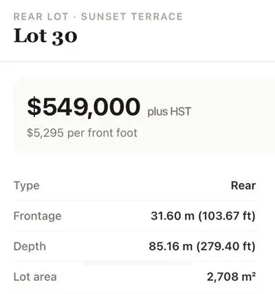 24071 Hendrick Road 30, Bluewater, On N0m 1g0