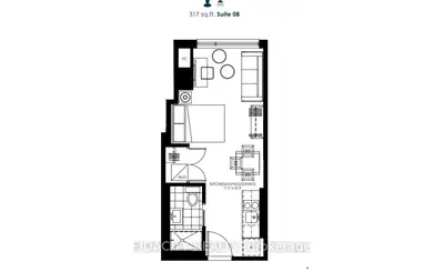 105 Champagne Avenue S 2908, Dows Lake - Civic Hospital And Area, On K1s 5e5