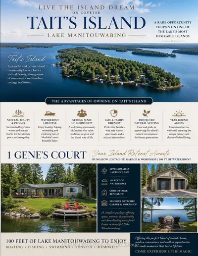 1 Genes Court, Mckellar, On P2a 0b4