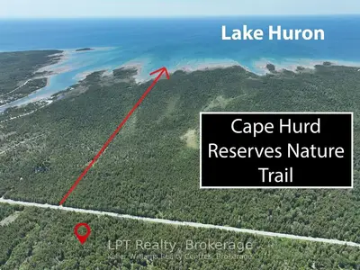 Pt Lt 56 Con 4 Cape Hurd Road, Northern Bruce Peninsula, On N0h 2r0