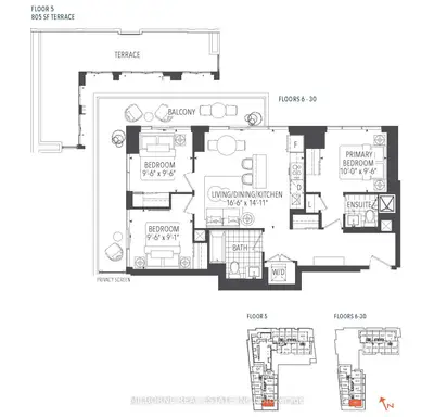 8 Hughson Street N 2503 B, Hamilton, On L8r 0a9
