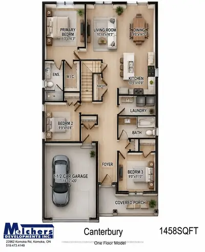 93 Dearing Drive Lot #28, South Huron, On N0m 1t0