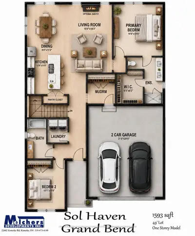 87 Dearing Drive Lot #25, South Huron, On N0m 1t0