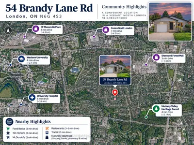 54 Brandy Lane Road, London North, On N6g 4s3