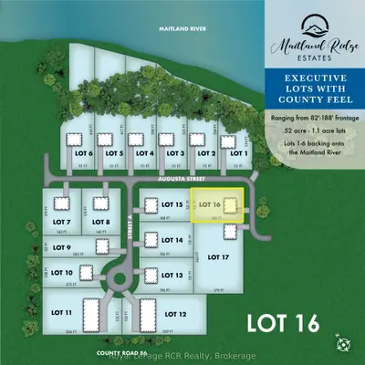Lot 16 Augusta Street, North Huron, On N0g 2w0