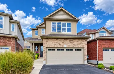 43 Rivertrail Avenue, Kitchener, On N2a 0h8